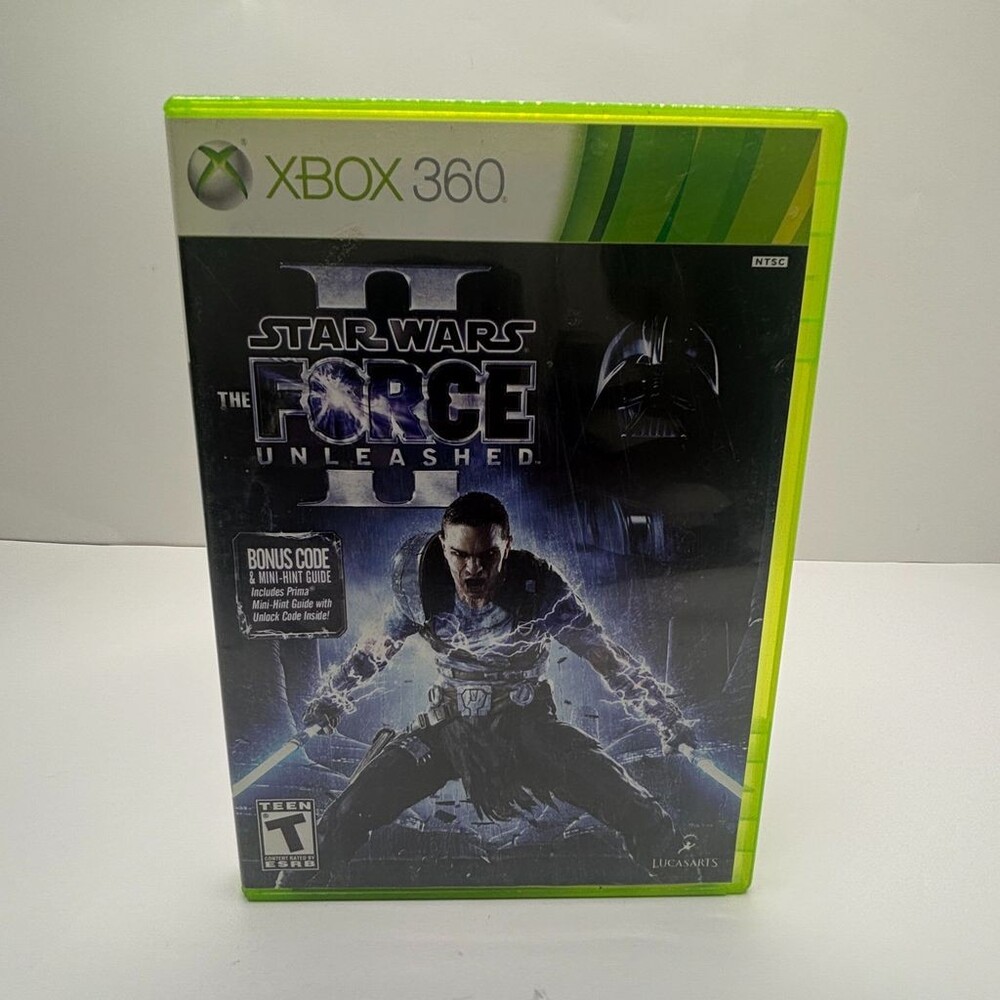 Star Wars: The Force Unleashed II 2 (Xbox 360, 2010) Complete W/ Manual